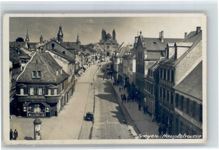 Speyer Rhein Speyer Hauptstrasse