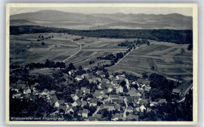 Wintersweiler Fliegeraufnahme