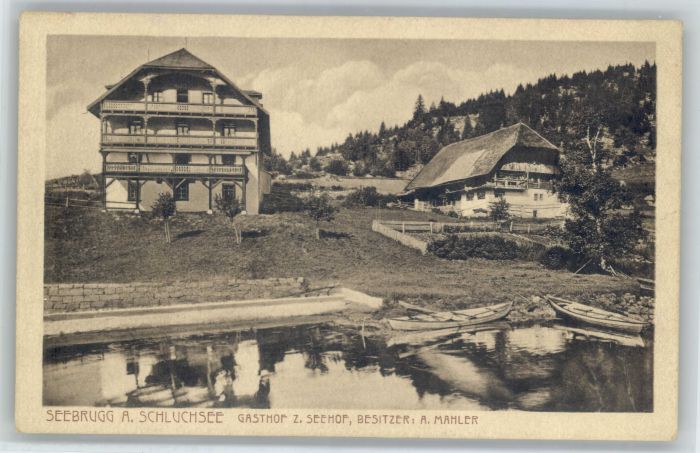 Seebrugg Gasthof Seehof