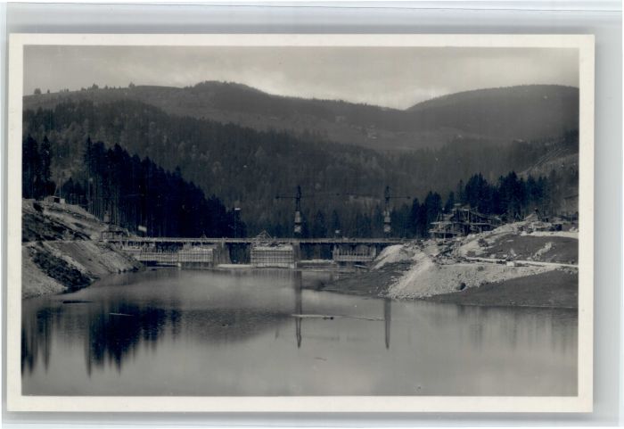 Schluchsee Schluchseewerk Staumauer