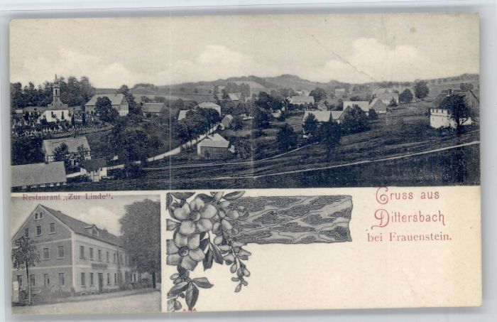 Dittersbach Frauenstein Sachsen Restaurant Linde