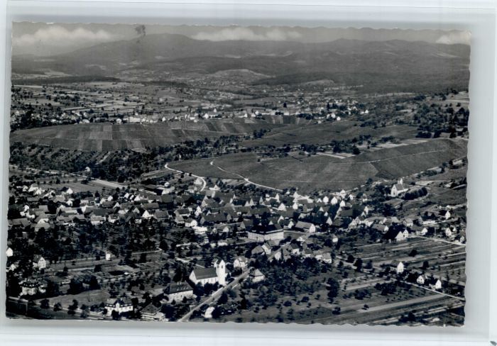 Haltingen Weil am Rhein BW Fliegeraufnahme