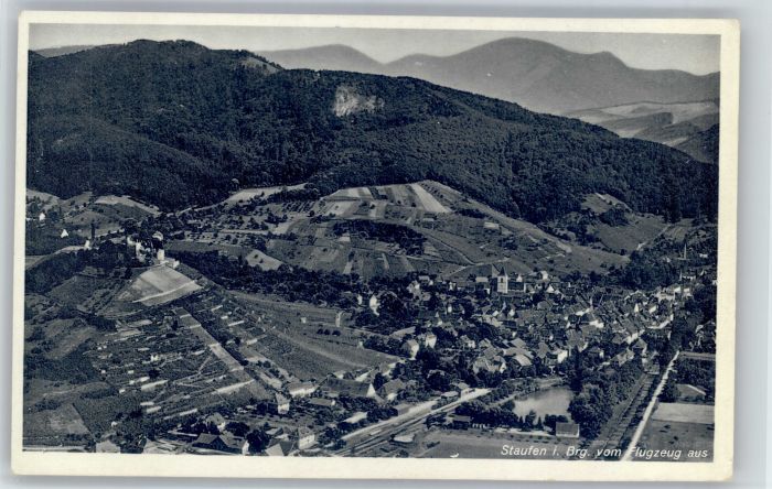Staufen Fliegeraufnahme