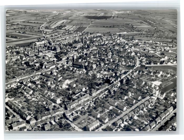 Plankstadt Fliegeraufnahme