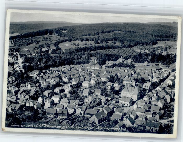 Laubach Hessen Laubach Fliegeraufnahme