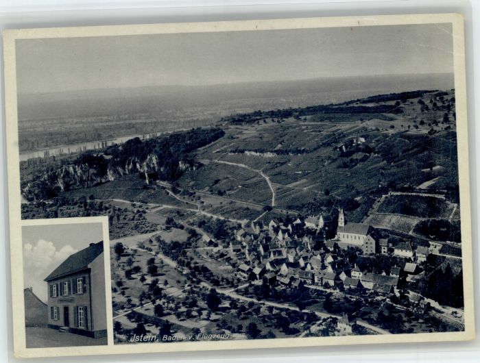Istein Baeckerei Schirmer Fliegeraufnahme