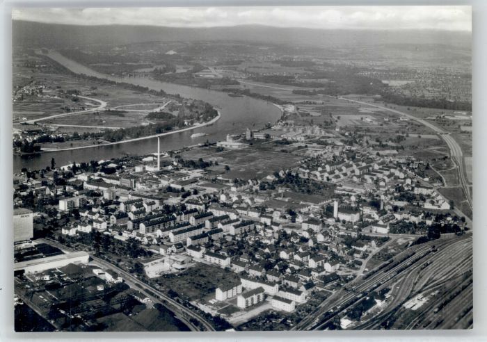 Weil Rhein Fliegeraufnahme