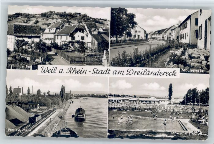 Weil Rhein Tuellinger Berg Stuedlestrasse Schwimmstadion x