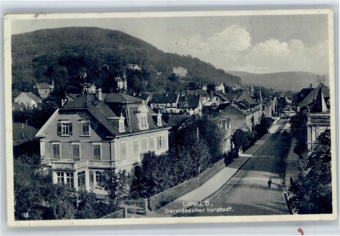 Lahr Schwarzwald Lahr Gerolsecker Vorstadt