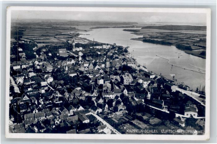 Kappeln Schlei Fliegeraufnahme