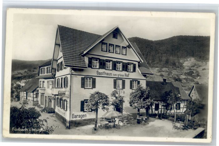 Forbach Baden Gasthaus zum gruenen Hof