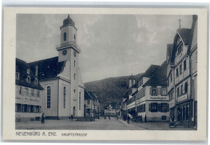 Neuenbuerg Enz Neuenbuerg Hauptstrasse