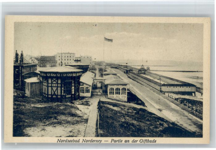 Norderney Nordseebad Norderney Giftbude