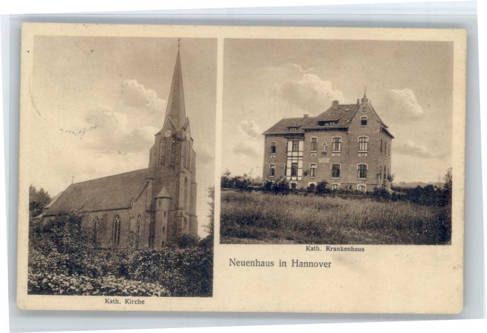 Neuenhaus Bentheim Niedersachsen (alt in Hannover) Kirche Krankenhaus