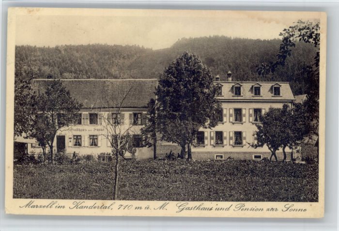 Marzell Gasthaus Pension zur Sonne