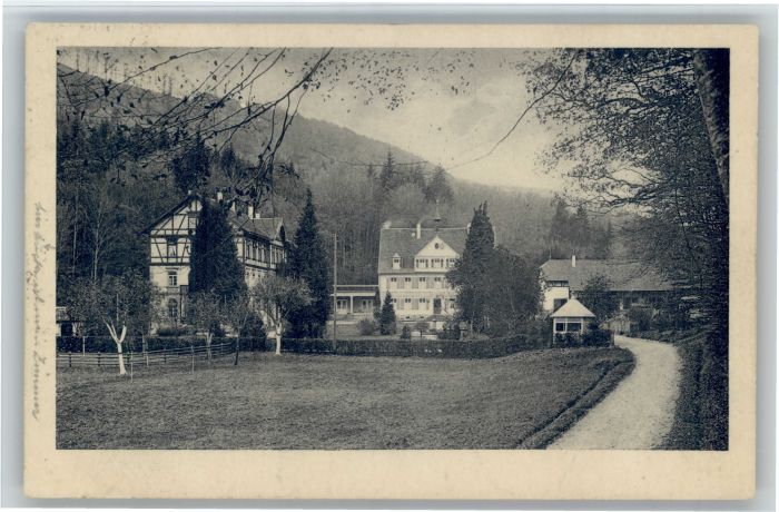 Kenzingen Sodafabrik Beamtenheim Kirnhalden