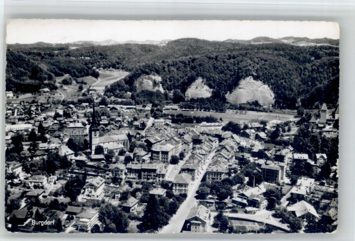 Burgdorf BE Burgdorf Fliegeraufnahme