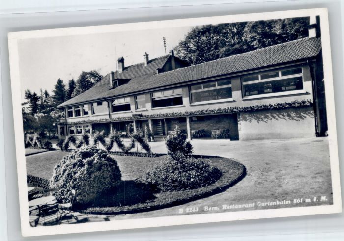Bern BE Bern Restaurant Gurtenkulm