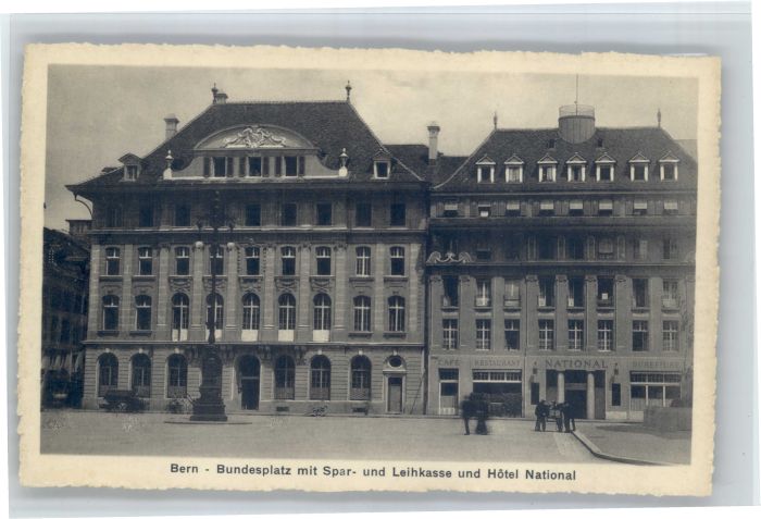 Bern BE Bern Bundesplatz Hotel National