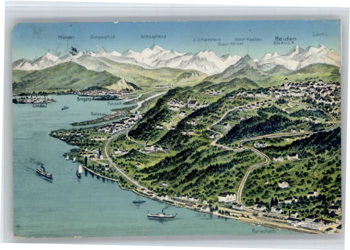 Rorschach Bodensee Rorschach Fliegeraufnahme