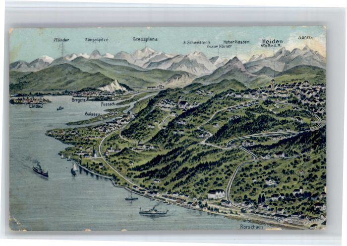 Rorschach Bodensee Rorschach Fliegeraufnahme