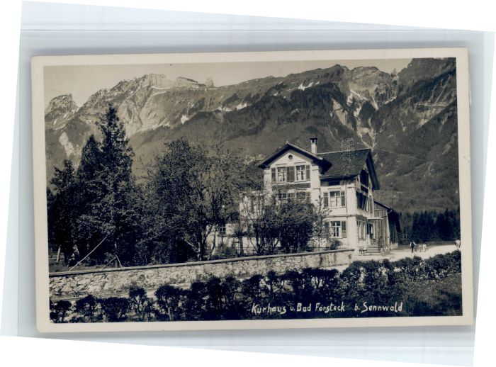 Sennwald Kurhaus Bad Forsteck