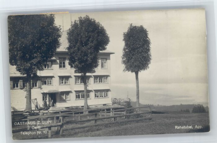 Rehetobel Gasthaus Gupf