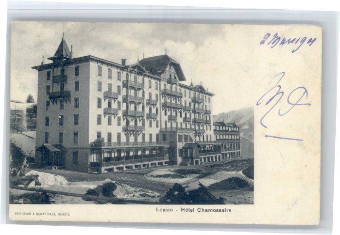 Leysin Hotel Chamossaire