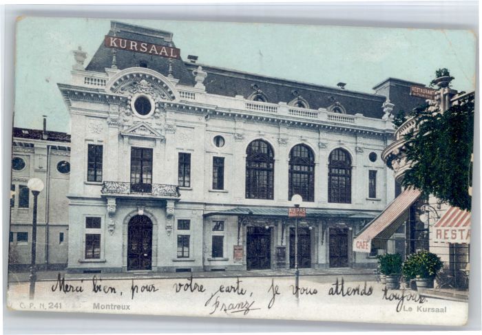 Montreux VD Montreux Kursaal