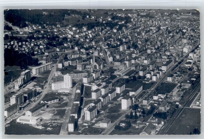 La Chaux-de-Fonds Fliegeraufnahme