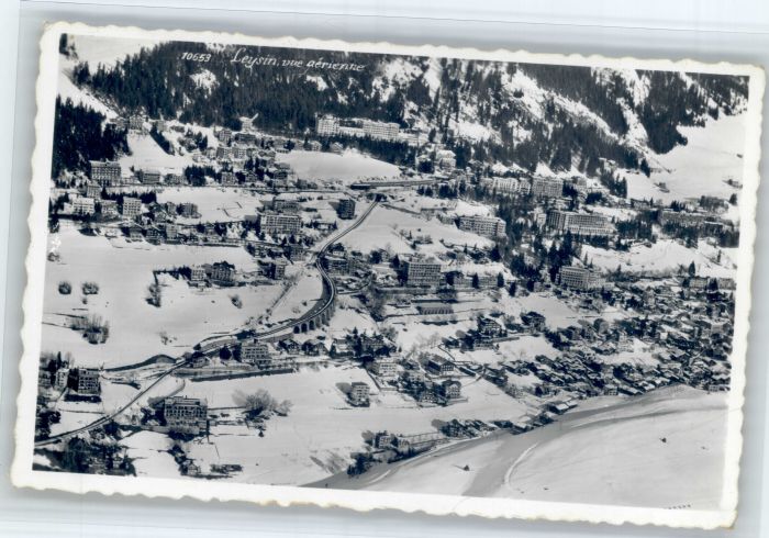 Leysin Fliegeraufnahme