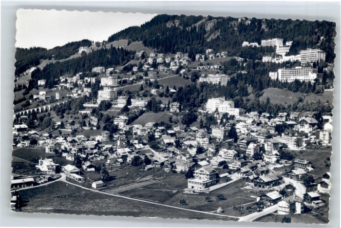 Leysin Fliegeraufnahme