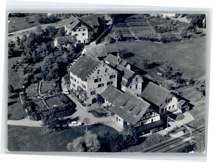 Richterswil Schule Muelene Fliegeraufnahme