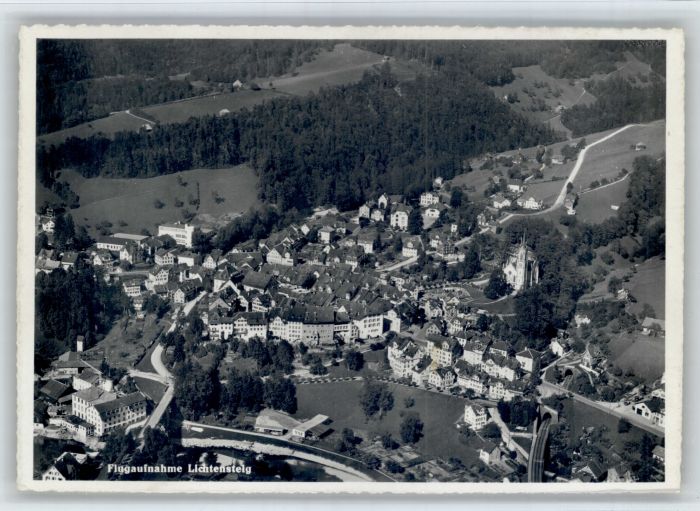 Lichtensteig Fliegeraufnahme