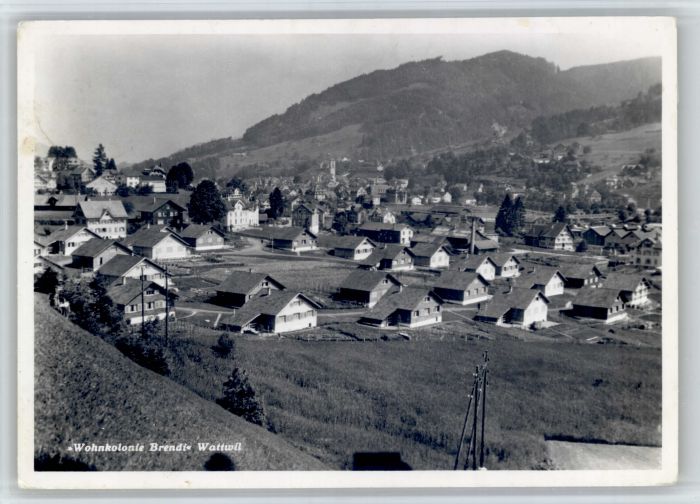 Wattwil Wohnkolonie Brendi
