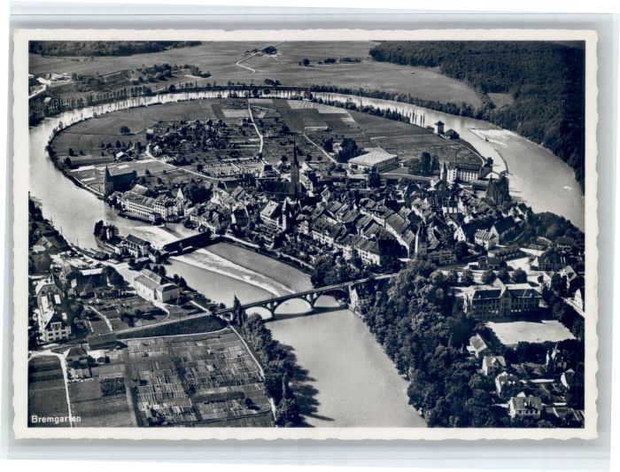 Bremgarten AG Bremgarten Fliegeraufnahme