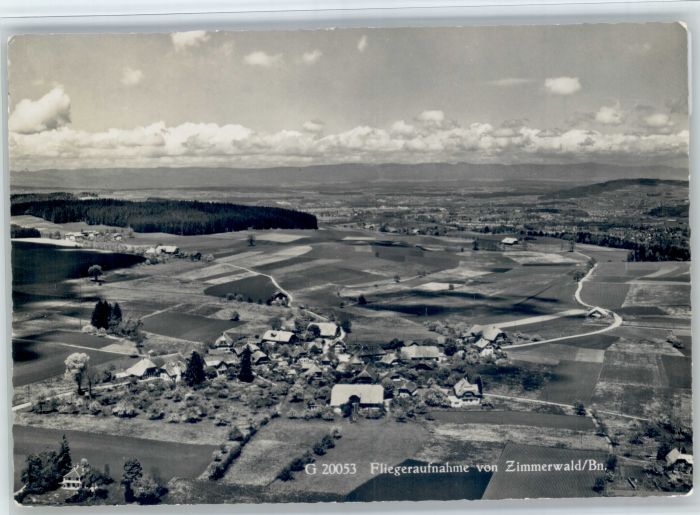 Zimmerwald Fliegeraufnahme