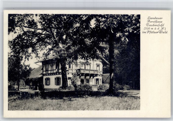 Landau Pfalz Forsthaus Taubensuhl