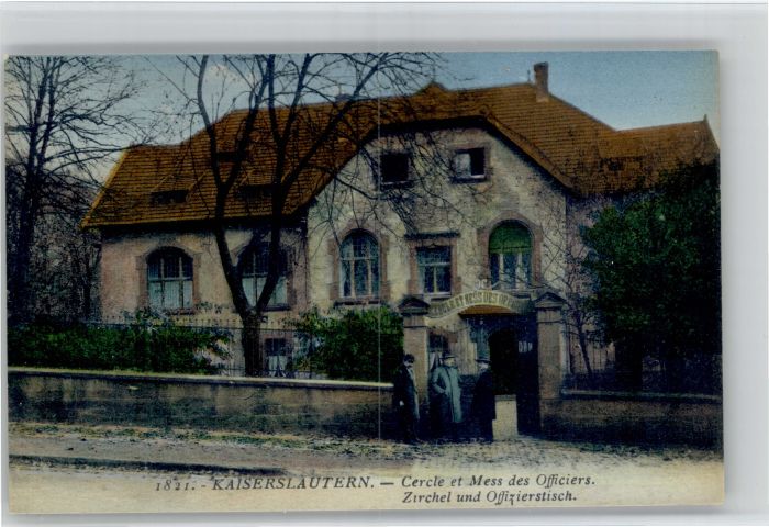 KAISERSLAUTERN CITY Circle et Mess des Officiers