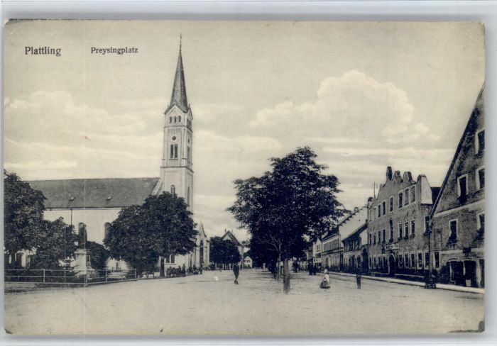 Plattling Isar Bayern Plattling Preysingplatz