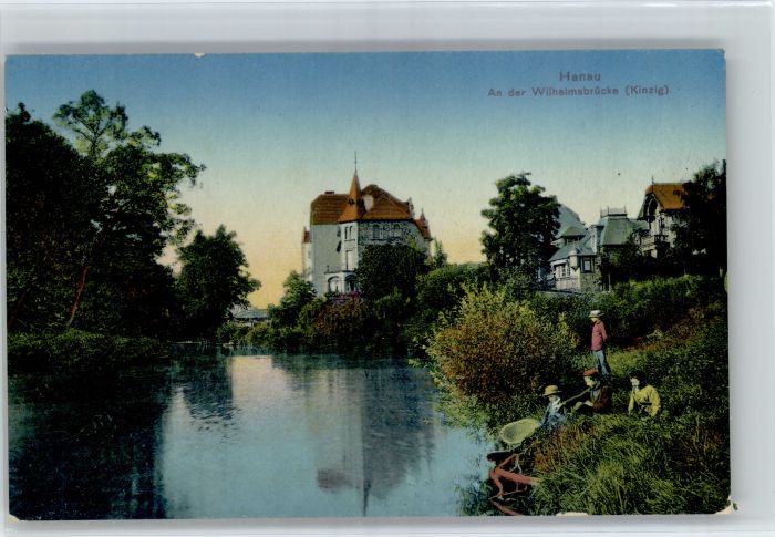 Hanau Main Hanau Wilhelmsbruecke