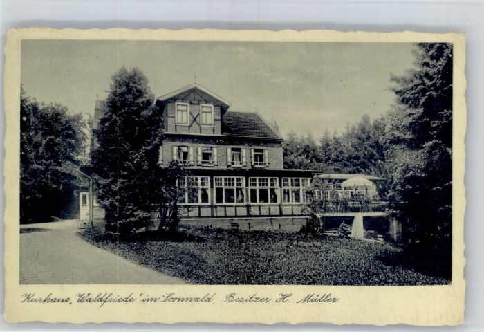 Waldfriede Bad Sobernheim Waldfriede Kurhaus