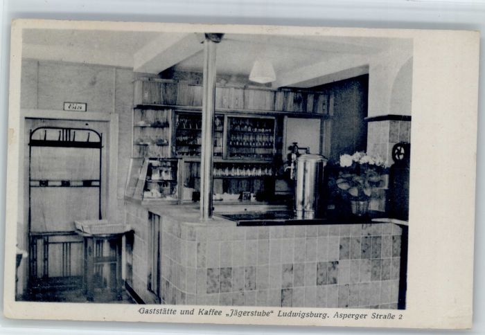 Ludwigsburg Gaststaette Cafe Jaegerstube *