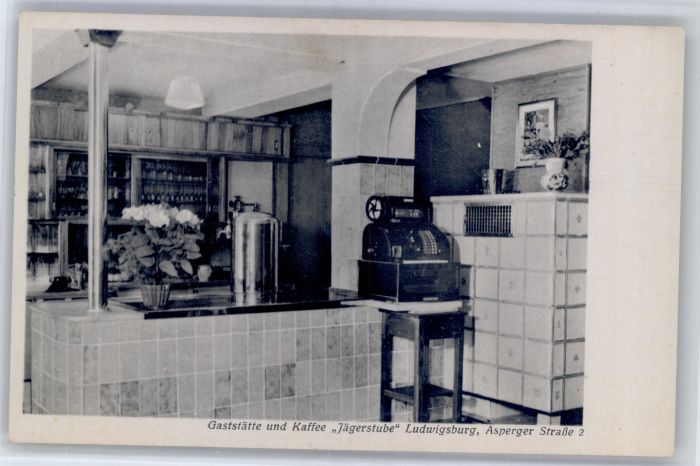 Ludwigsburg Gaststaette Cafe Jaegerstube *