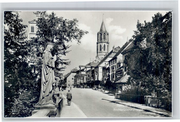 Rottweil Neckar Rottweil Hochbruecktorstrasse