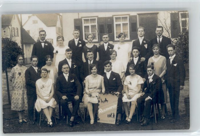 Esslingen Neckar Esslingen [handschriftlich] Tanzgruppe Rosmarin