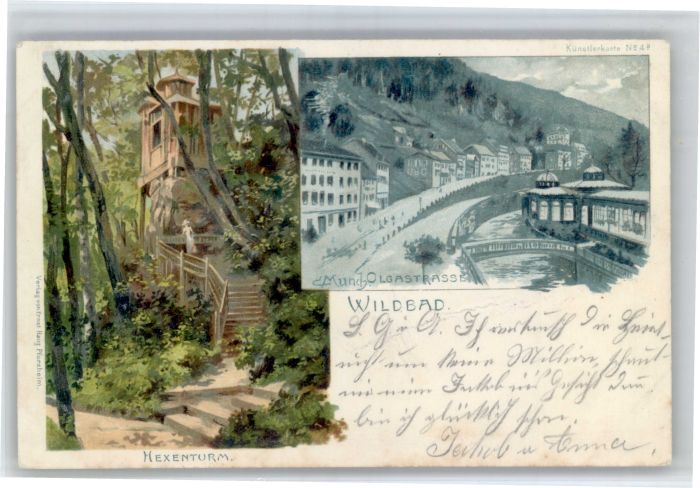 Bad Wildbad Hexenturm Olgastrasse