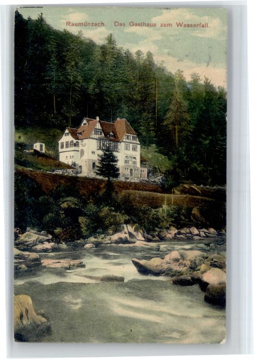 Raumuenzach Gasthaus Wasserfall