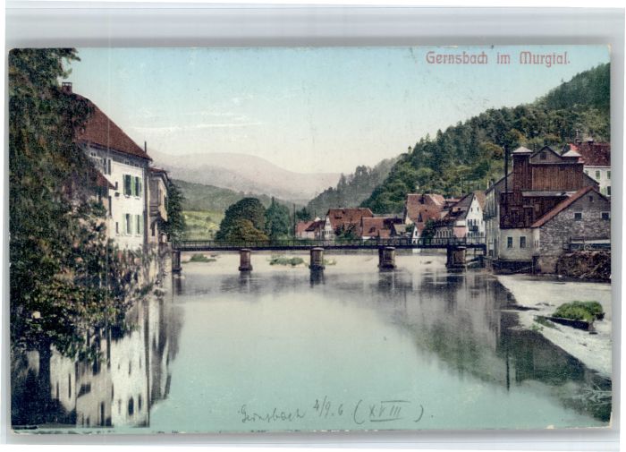 Gernsbach Murgtal Bruecke