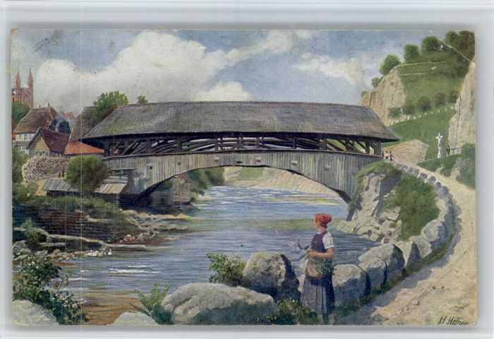 Forbach Baden  Kuenstler H Hoffmann